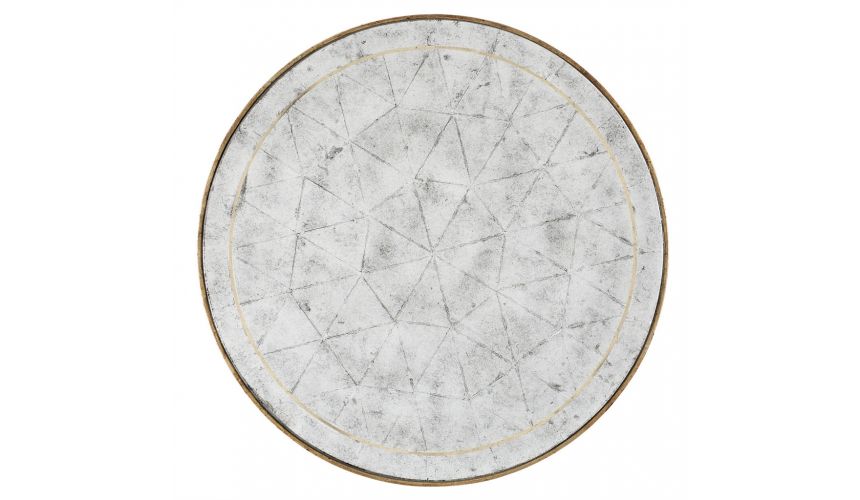 Square & Rectangular Side Tables Circular Glass Table Top-79