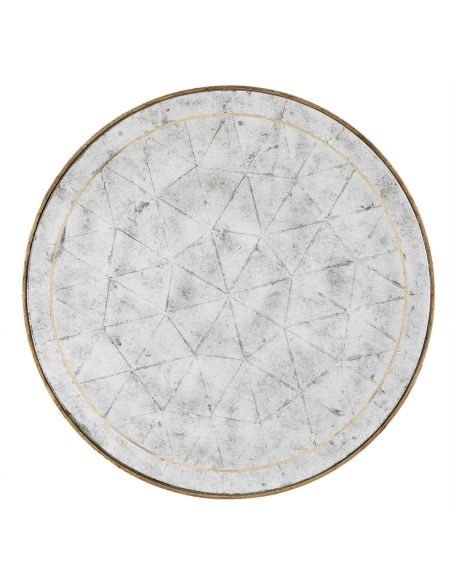 Square & Rectangular Side Tables Circular Glass Table Top-79