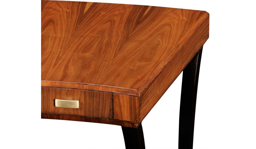 Square & Rectangular Side Tables Antique Writing Desk with Drawer-81