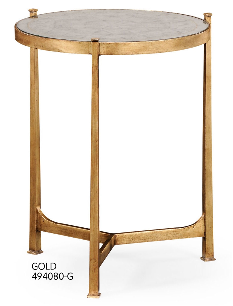 Square & Rectangular Side Tables Contemporary Circular Lamp Table-82