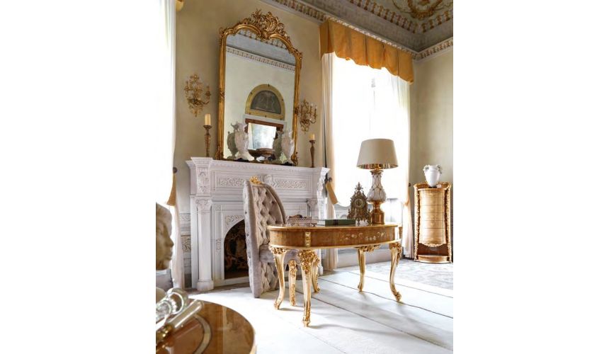 Furniture Masterpieces Royal kidney shaped writing desk