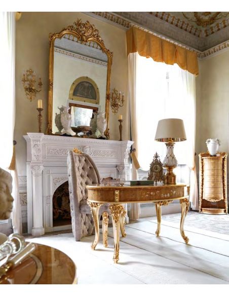 Furniture Masterpieces Royal kidney shaped writing desk