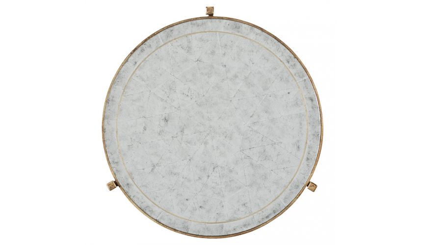 Square & Rectangular Side Tables Contemporary Circular Lamp Table-82