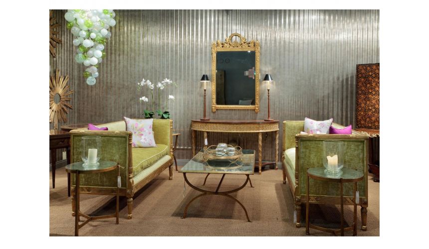 Square & Rectangular Side Tables Contemporary Circular Lamp Table-82