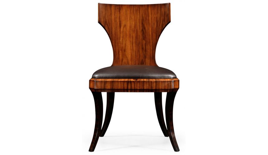 Square & Rectangular Side Tables Upholstered Leather Chair Set-92