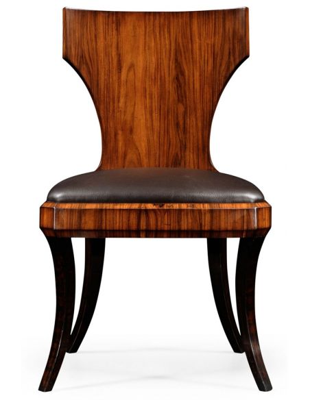 Square & Rectangular Side Tables Upholstered Leather Chair Set-92