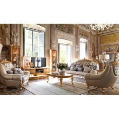 SOFA, COUCH & LOVESEAT Swimming pools and movie stars for this luxurious tufted sofa 2