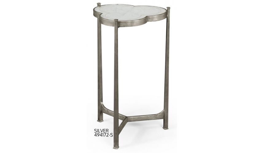 Round & Oval Side Tables Contemporary Living Room Lamp Table-74