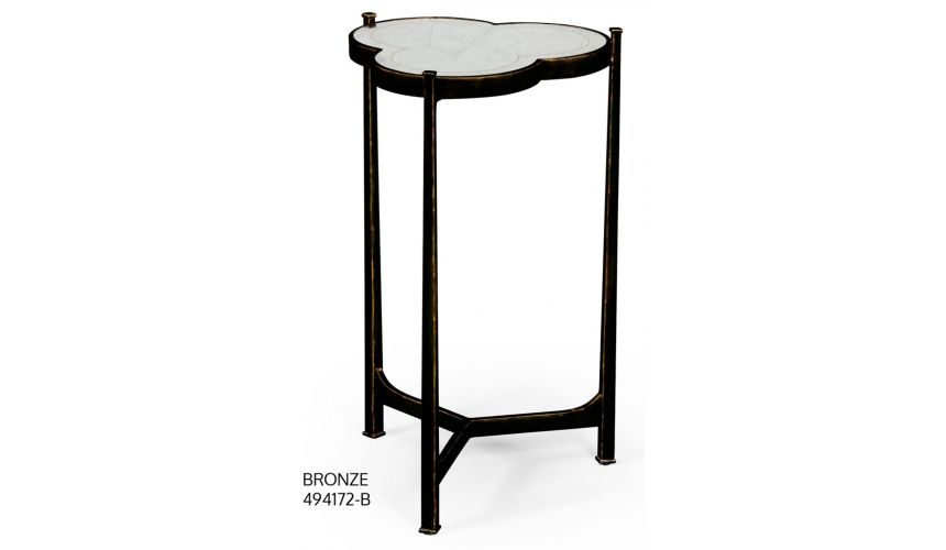 Round & Oval Side Tables Contemporary Living Room Lamp Table-74