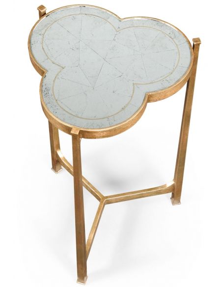 Round & Oval Side Tables Contemporary Living Room Lamp Table-74