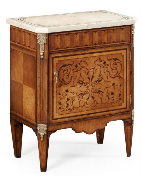 Italian style Antique Side Cabinet-79
