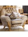 Luxury Leather & Upholstered Furniture Swimming pools and movie stars for this exuberant tufted armchair