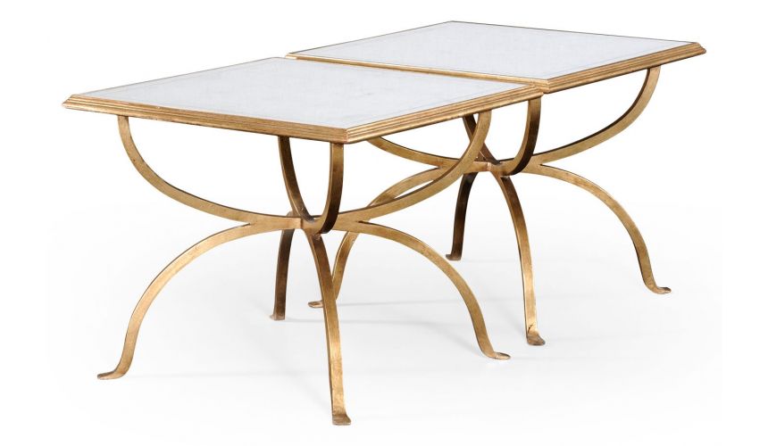 Coffee Tables Contemporary Hand Painted Coffee Table-80