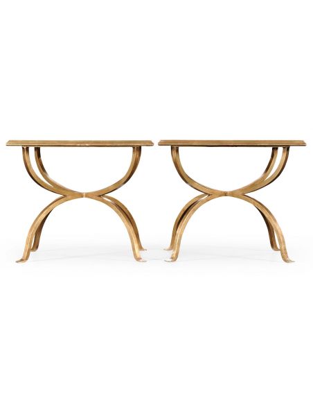 Coffee Tables Contemporary Hand Painted Coffee Table-80