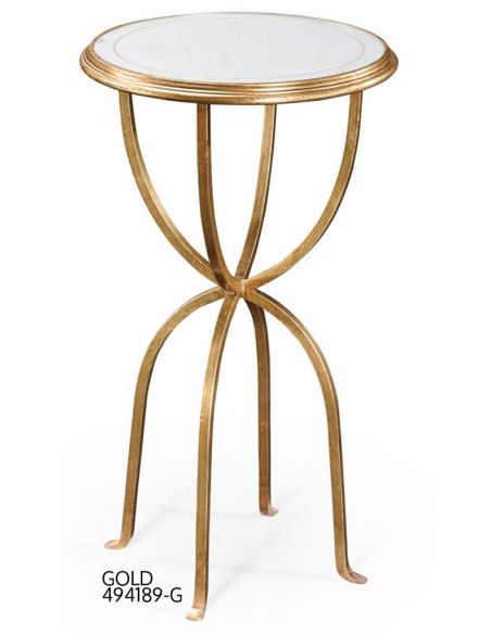 Glass Top Round Side Tables-81