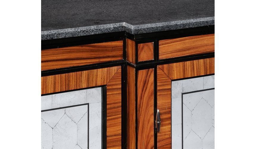 Breakfronts & China Cabinets Neo Classically Breakfront Credenza-86