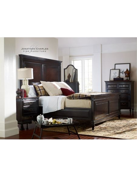 BEDS - Queen, King & California King Sizes King Size Bed in Ebony