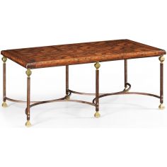 Coffee Tables Rectangular Parquetry-Top Coffee Table-40