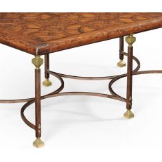 Coffee Tables Rectangular Parquetry-Top Coffee Table-40 2