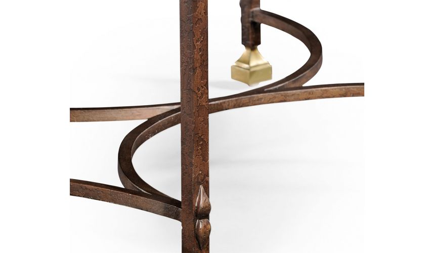 Coffee Tables Rectangular Parquetry-Top Coffee Table-40