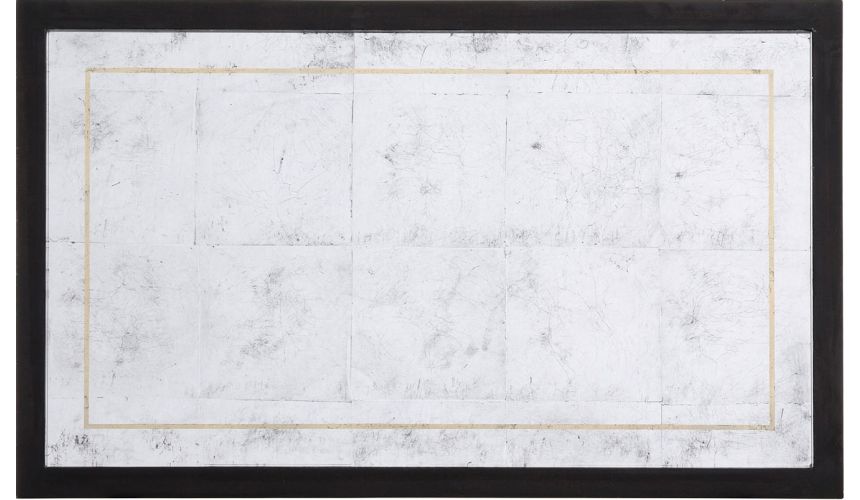 Square & Rectangular Side Tables Black Painted Nesting Three Table-42