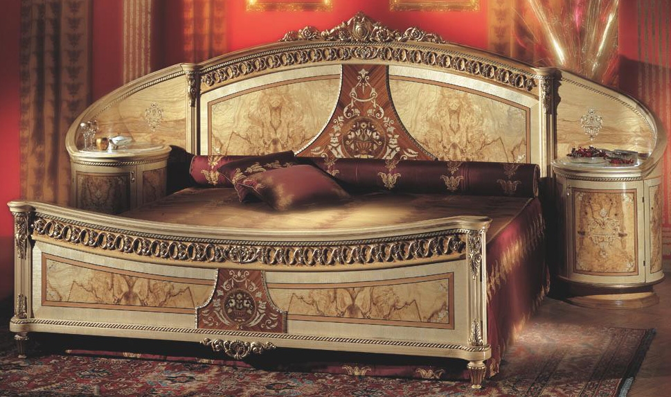 BEDS - Queen, King & California King Sizes Upscale master bed from our exclusive presidential collection
