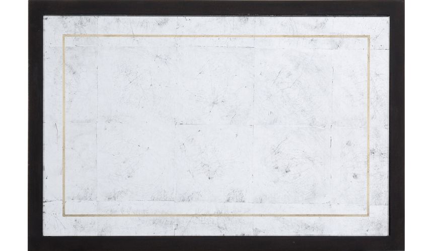 Square & Rectangular Side Tables Black Painted Nesting Three Table-42