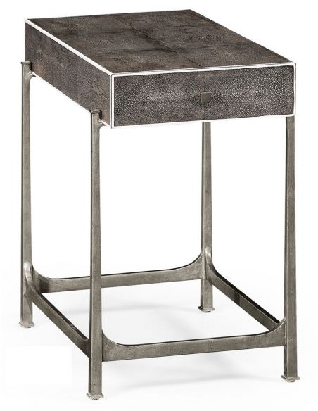 Square & Rectangular Side Tables Contemporary Styled Wrought Iron Framed Sofa Table-58