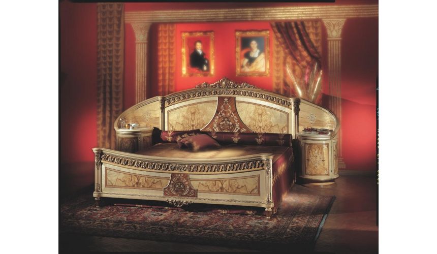 BEDS - Queen, King & California King Sizes Upscale master bed from our exclusive presidential collection