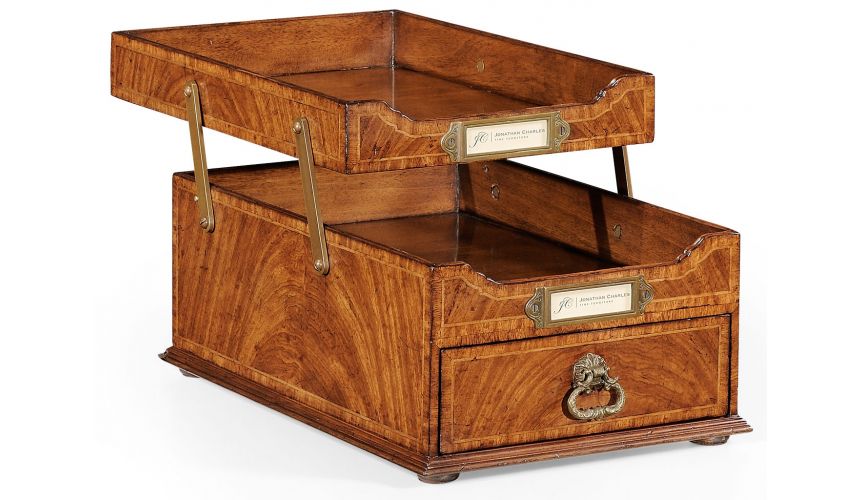 Square & Rectangular Side Tables Victorian style Collapsible Desk-67