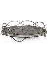 Square & Rectangular Side Tables Contemporary Wrought Iron Circular Serving Tray-72