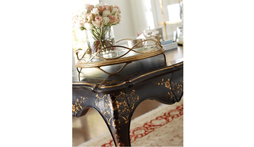 Square & Rectangular Side Tables Contemporary Wrought Iron Circular Serving Tray-72