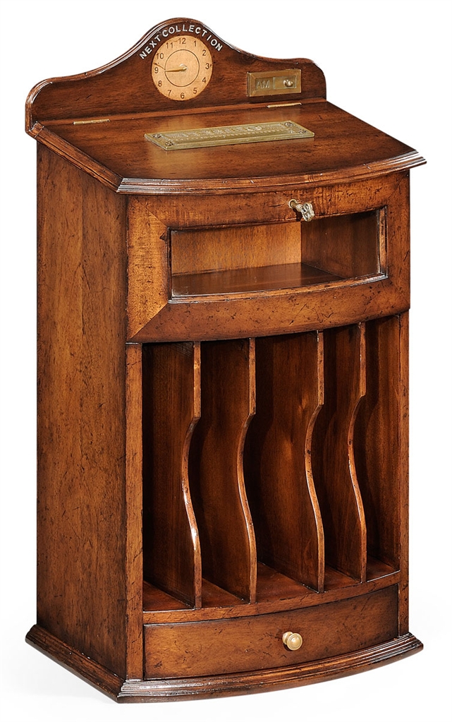Decorative Accessories Antique Wooden Post Box-76