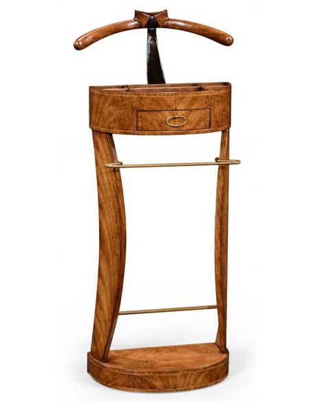 Decorative Accessories Crotch Walnut Veneered Valet Stand-98