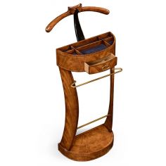 Decorative Accessories Crotch Walnut Veneered Valet Stand-98