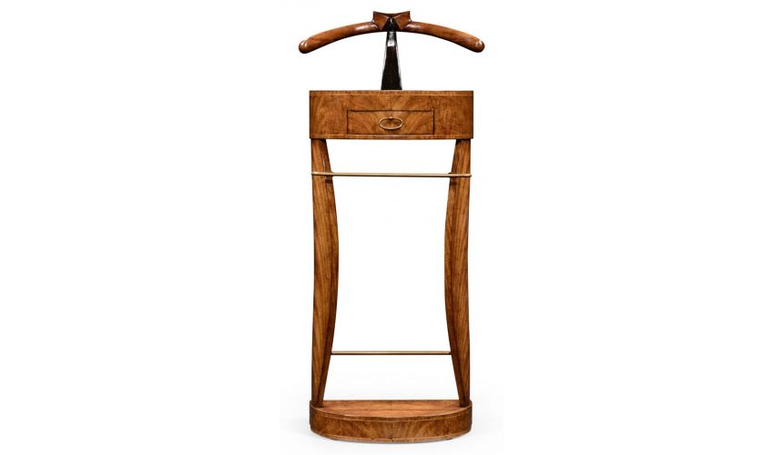 Decorative Accessories Crotch Walnut Veneered Valet Stand-98