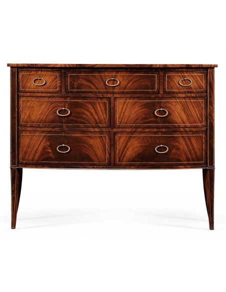 Colorful Inspired Bowfronted of Seven Drawers-03