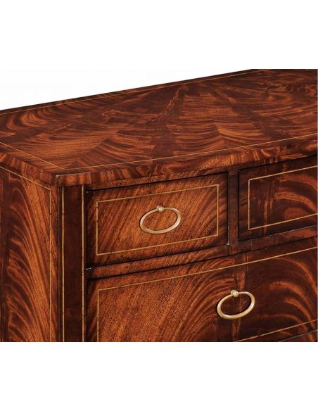 Colorful Inspired Bowfronted of Seven Drawers-03