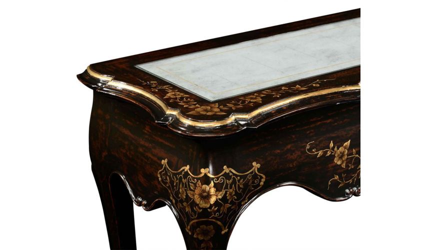 Square & Rectangular Side Tables Designed Table with Black Painted Side-09