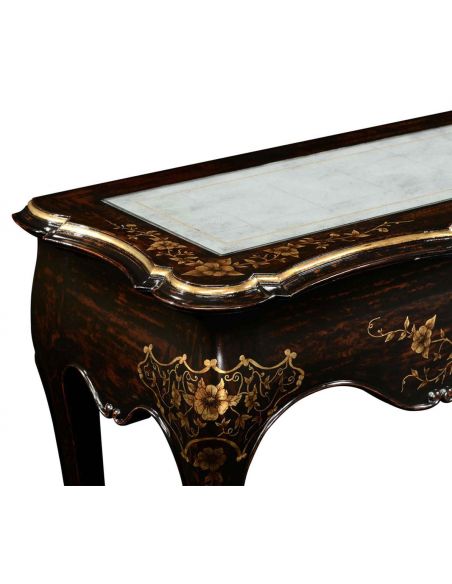 Square & Rectangular Side Tables Designed Table with Black Painted Side-09