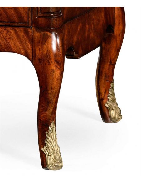 Mahogany Veneered Chest of Drawers-20