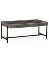 Coffee Tables Wrought Iron Framed Coffee Table-26