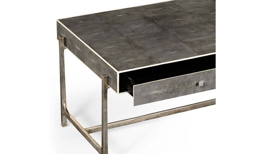 Coffee Tables Wrought Iron Framed Coffee Table-26