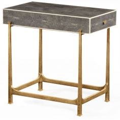 Styled Wrought Iron Framed Sofa Table-51