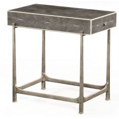 Styled Wrought Iron Framed Sofa Table-51 2