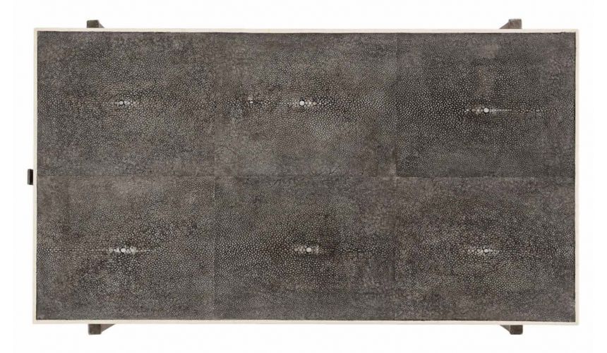 Styled Wrought Iron Framed Sofa Table-51
