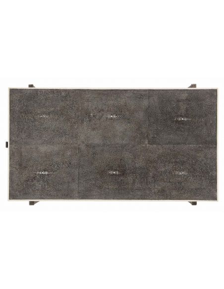 Styled Wrought Iron Framed Sofa Table-51