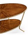 Round and Oval Coffee tables Contemporary Styled Oval Coffee Table-59
