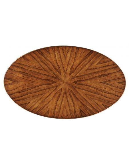 Round and Oval Coffee tables Contemporary Styled Oval Coffee Table-59