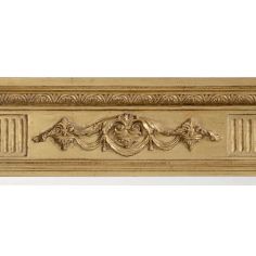 French style Large Rectangular Gilded Mirror-61 2